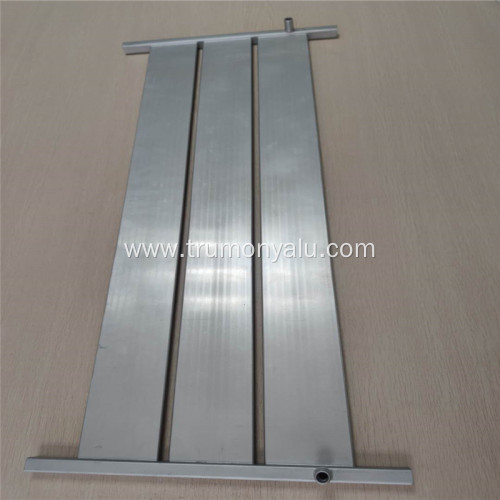 Extrusion aluminum water cooled plate for heat sink